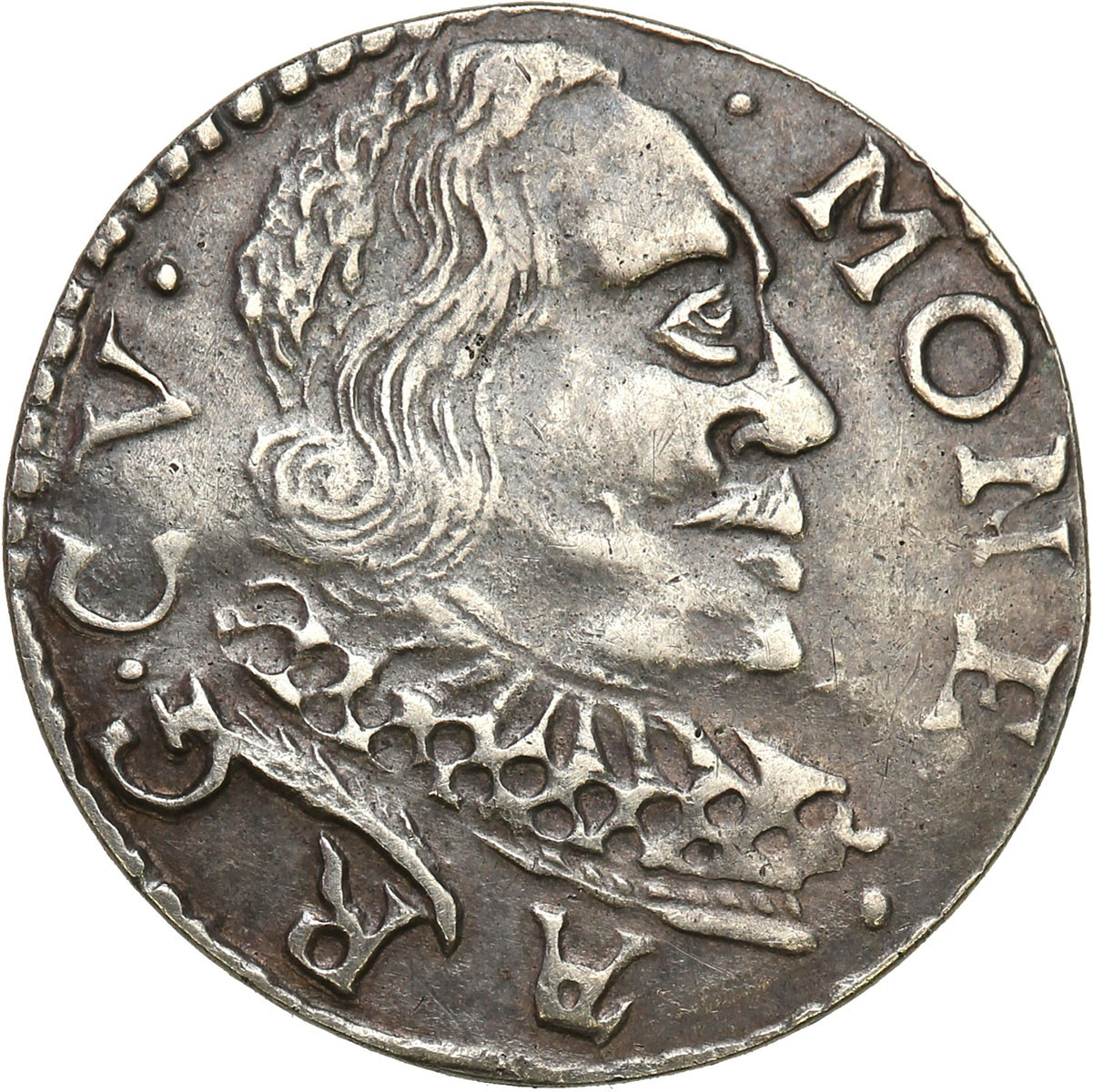 Kurlandia. Wilhelm Kettler (1587-1616). Trojak (3 grosze) 1598, Mitawa - RZADKOŚĆ R3